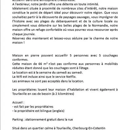 בית נופש Maison De 5 Voyageurs